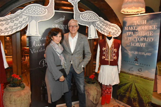 Neven Bošković sa suprugom