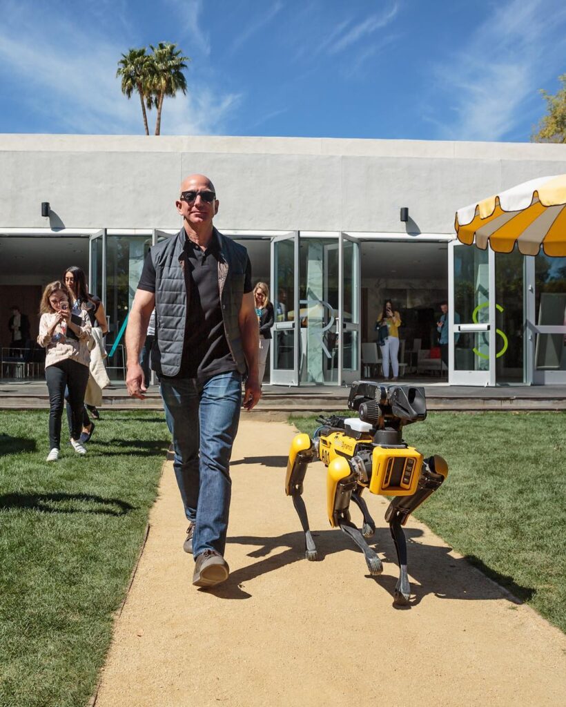 Jeff Bezos i Lauren Sánchez