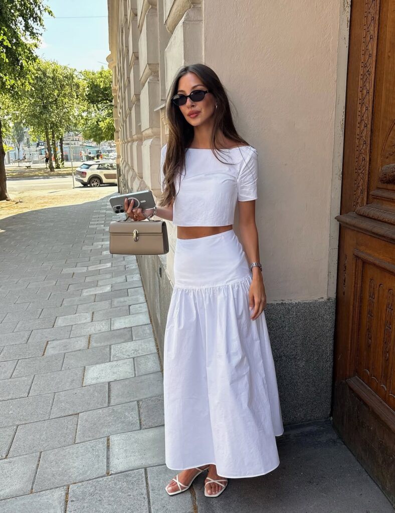 All white kombinacije