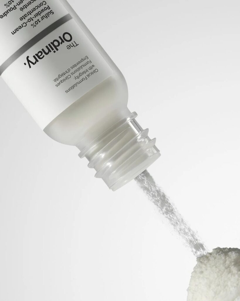 The Ordinary Sulfur 10% Powder-to-Cream Concentrate