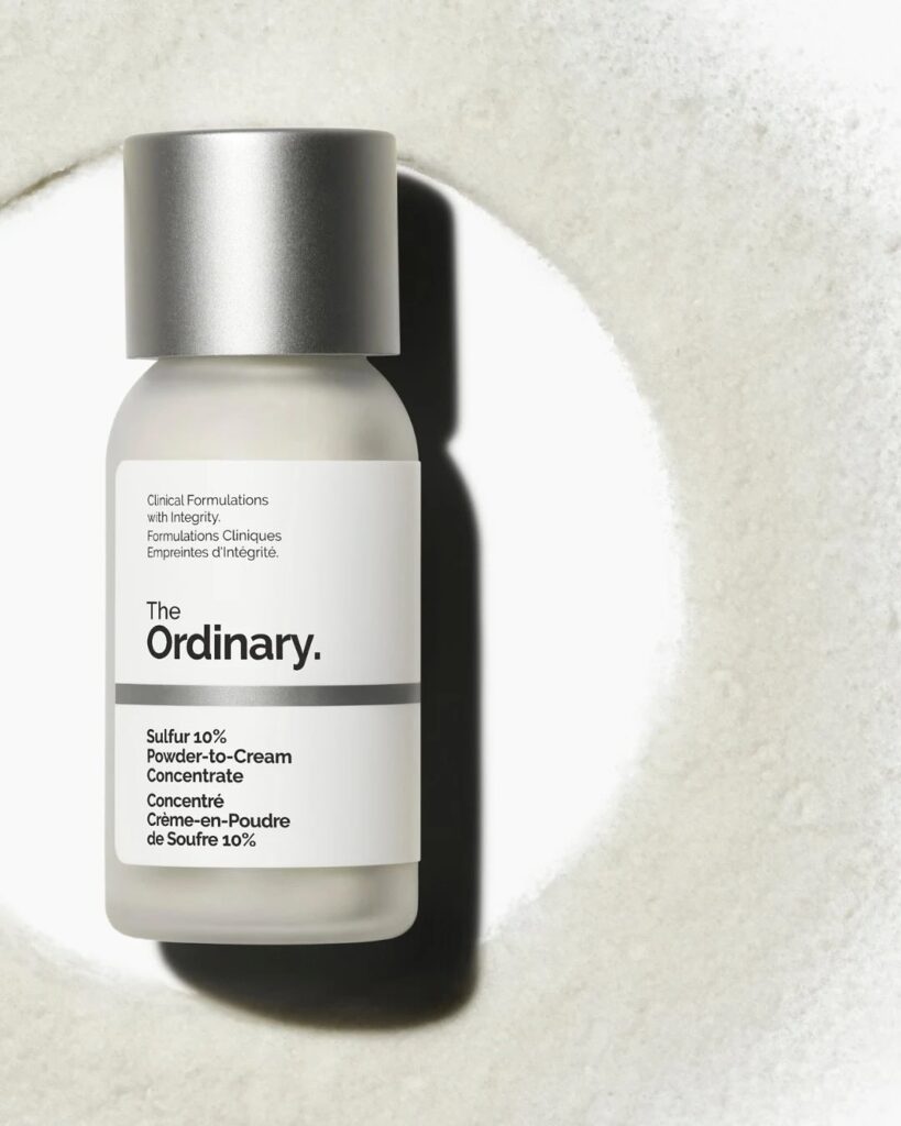 The Ordinary Sulfur 10% Powder-to-Cream Concentrate