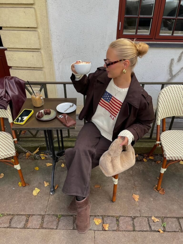 Smeđe farmerke