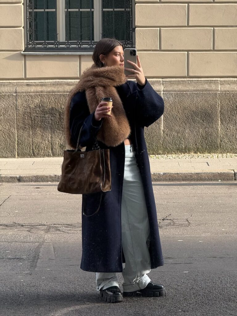 Šal od veštačkog krzna