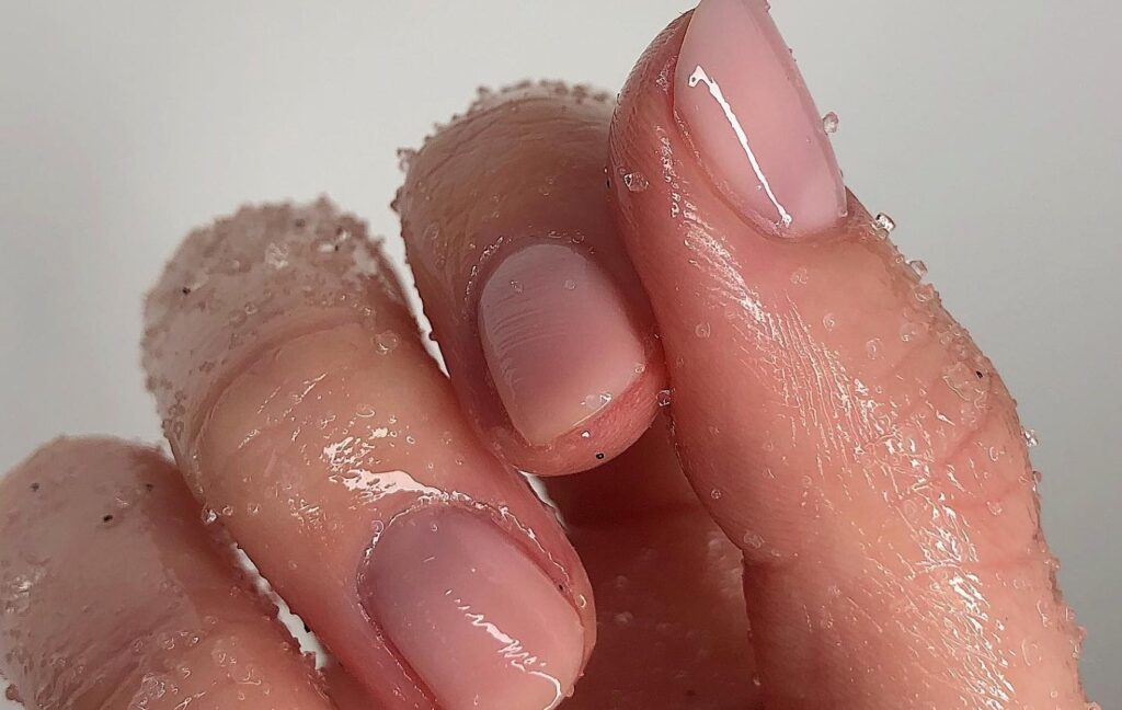 Soap nails