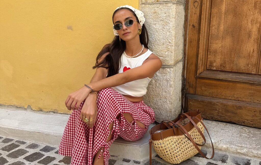 Gingham print