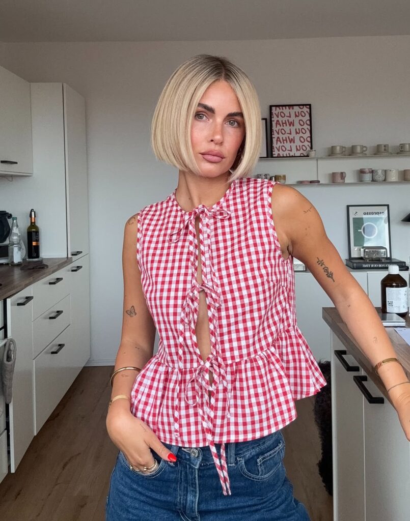 Gingham print