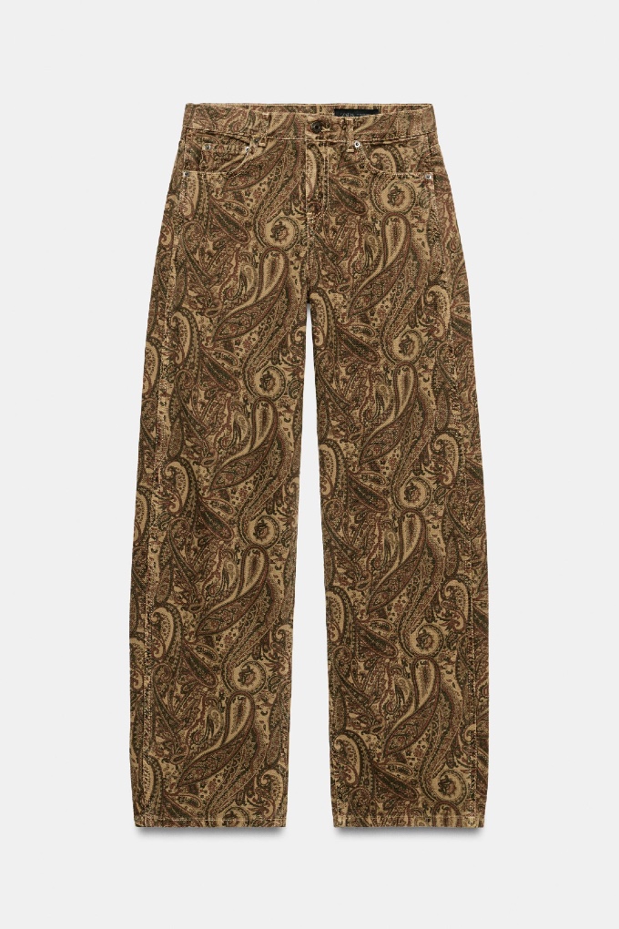Zara farmerke sa paisley printom